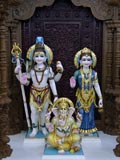 Shri Shiv-Parvati Dev and Shri Ganeshji